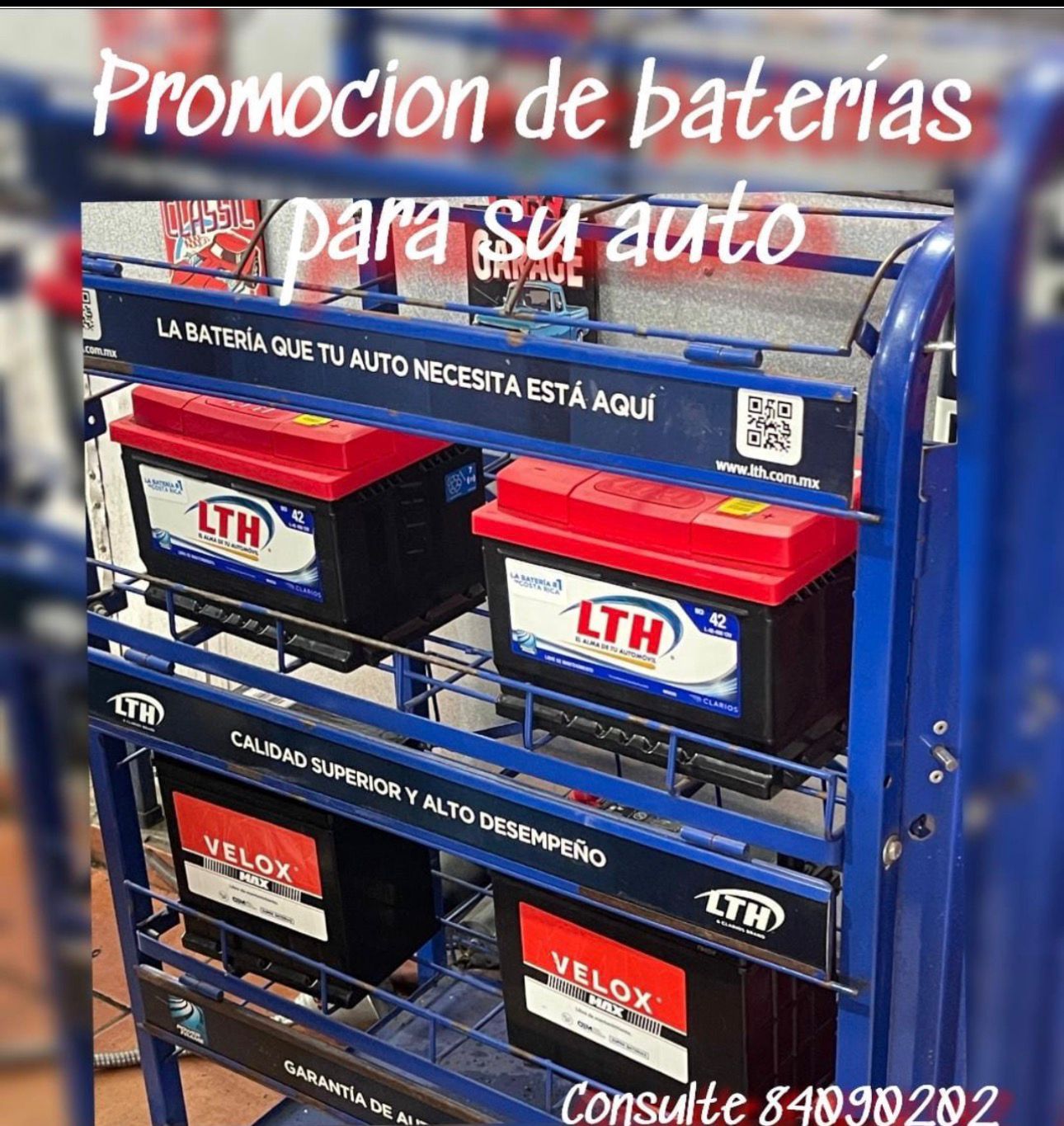 Baterías LTH y Velox Max en La Bandera